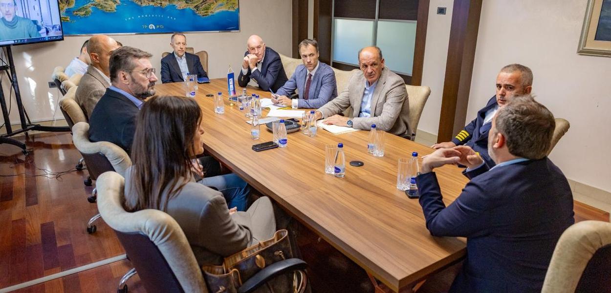 Sa sastanka (Foto: Ministarstvo saobraćaja)