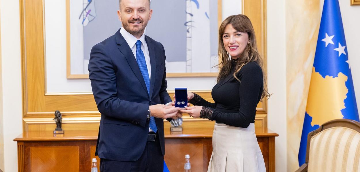 Dukaj sa Albulenom Hađiju (Foto: Vlada Crne Gore/Đorđe Cmiljanić)
