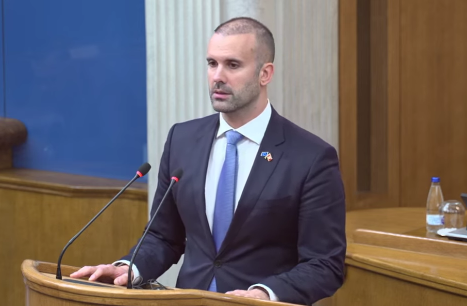 Milojko Spajić (Foto: Skupština Crne Gore - stop kadar)