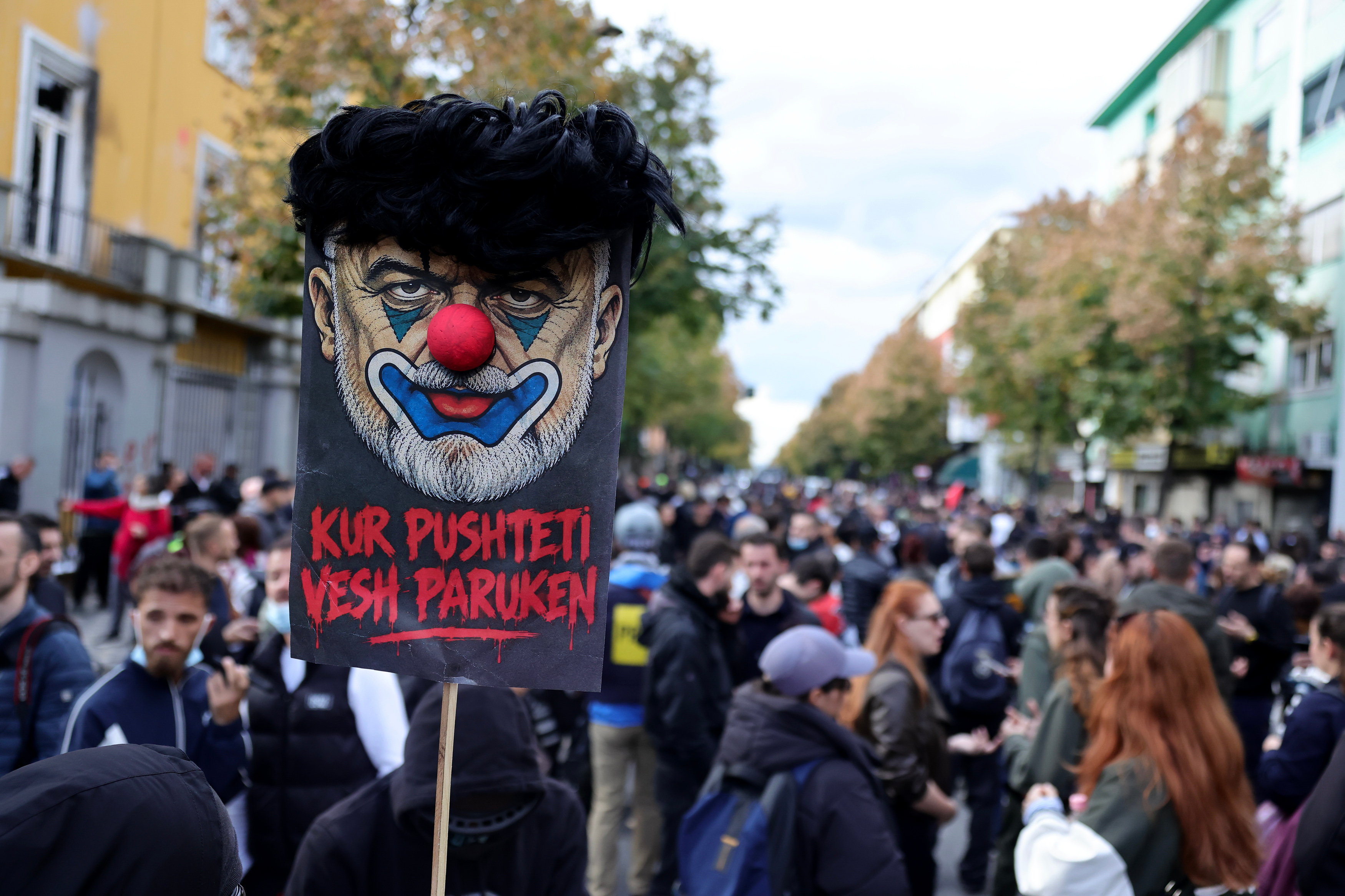 Protesti u Tirani