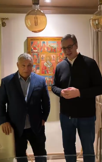 Viktor Orban i Aleksandar Vučić (Foto: X/ Aleksanadar Vučić )